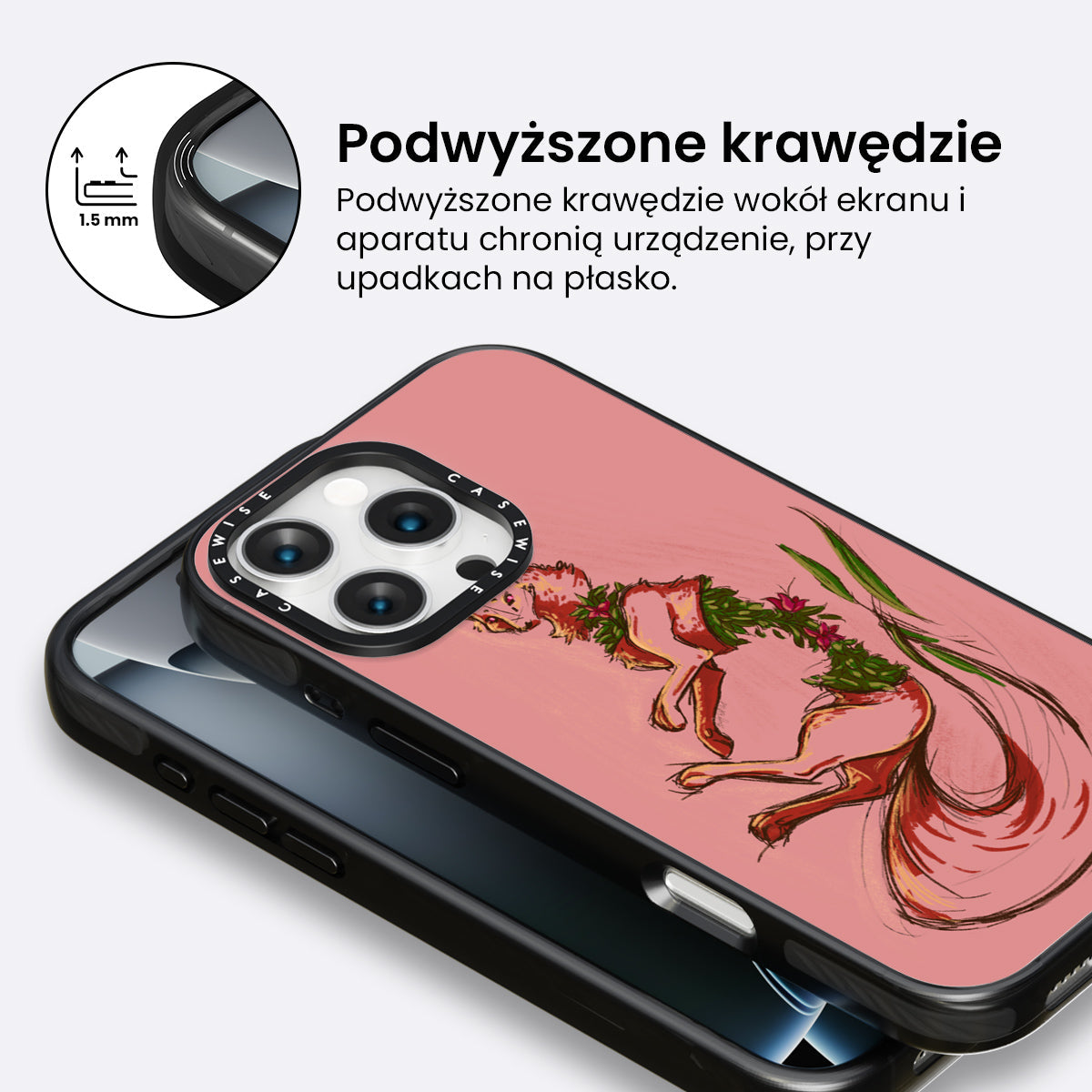 Lisi kwiat - Etui