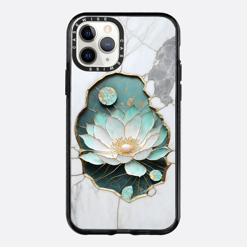 Abstract Lotus Kintsugi - Etui
