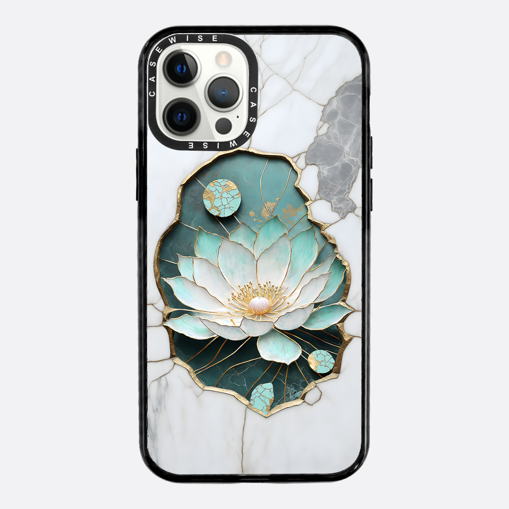 Abstract Lotus Kintsugi - Etui