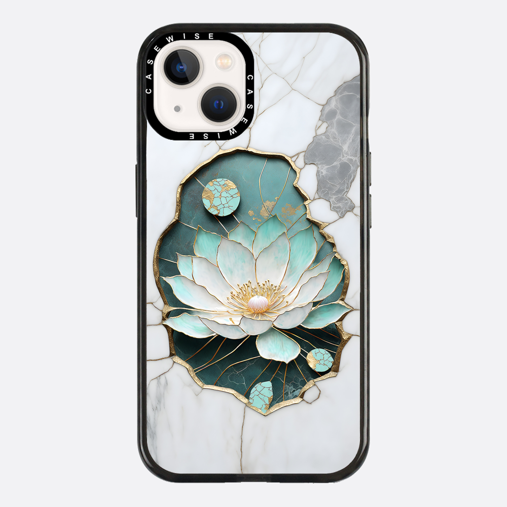 Abstract Lotus Kintsugi - Etui