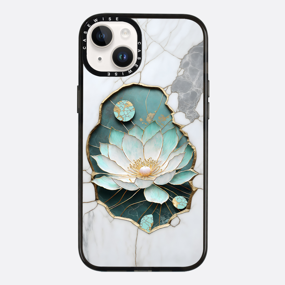 Abstract Lotus Kintsugi - Etui