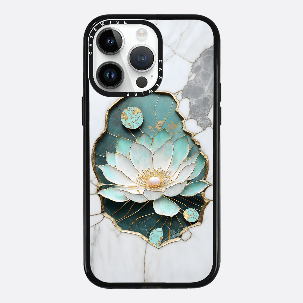 Abstract Lotus Kintsugi - Etui