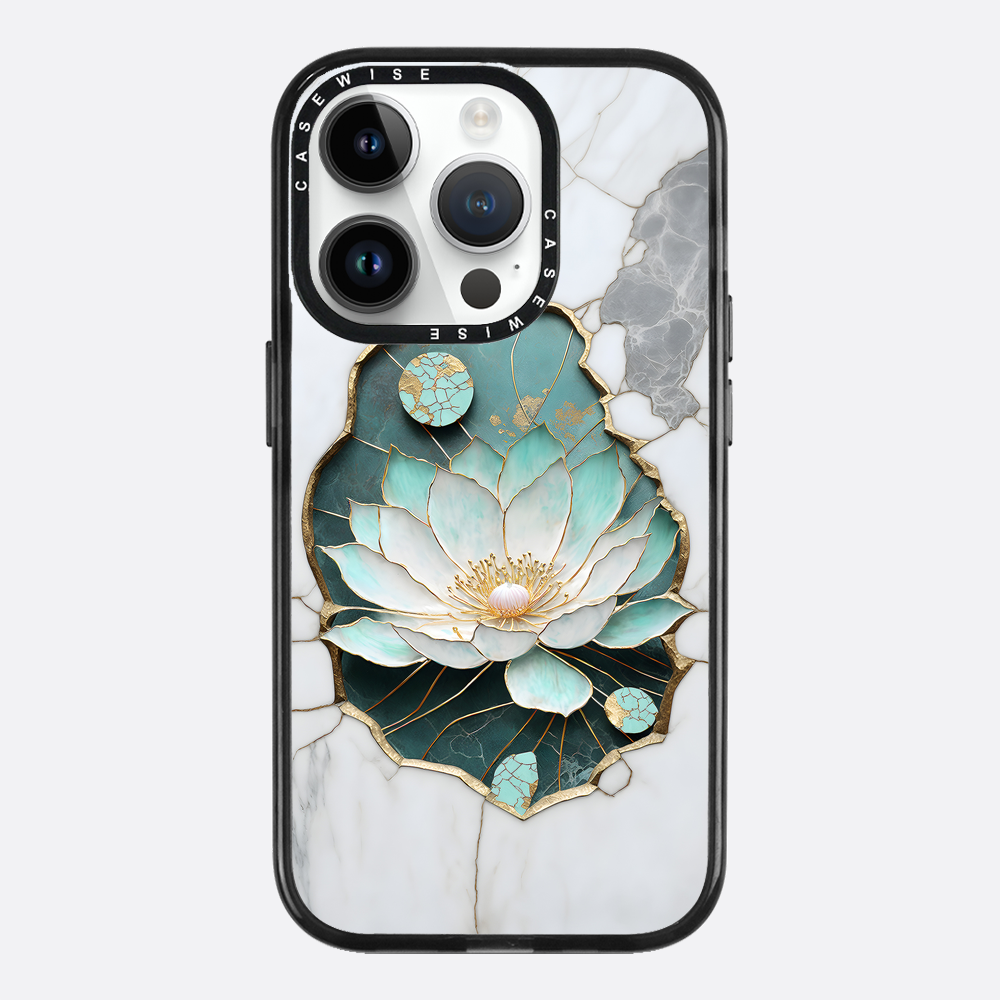 Abstract Lotus Kintsugi - Etui