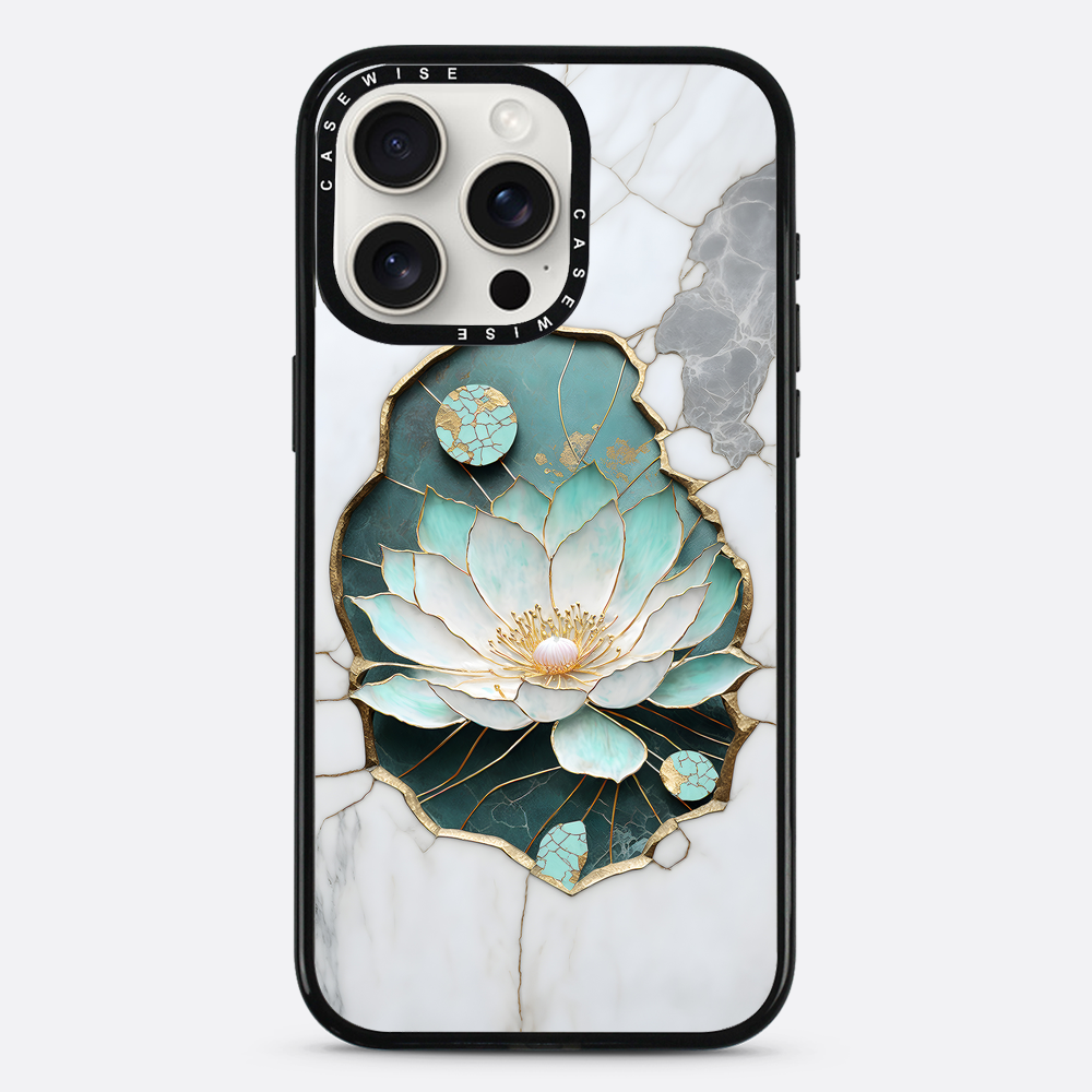 Abstract Lotus Kintsugi - Etui