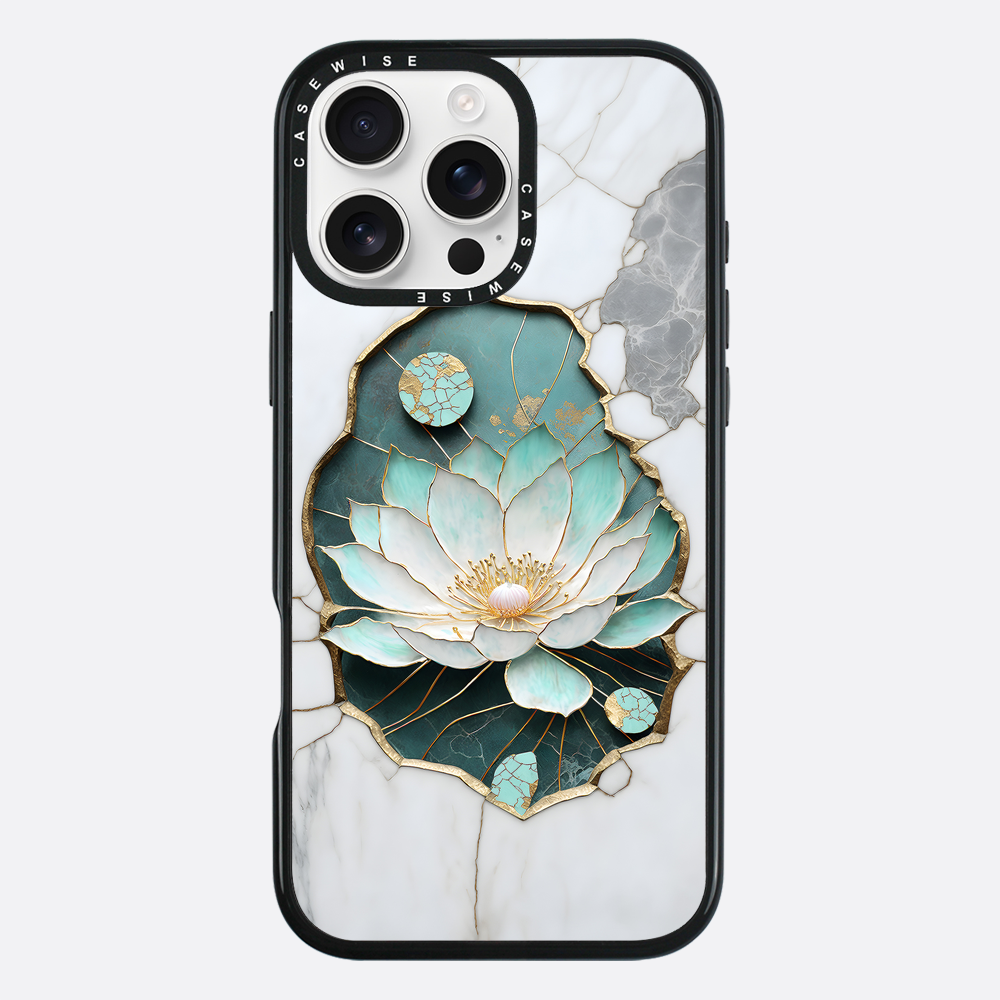 Abstract Lotus Kintsugi - Etui