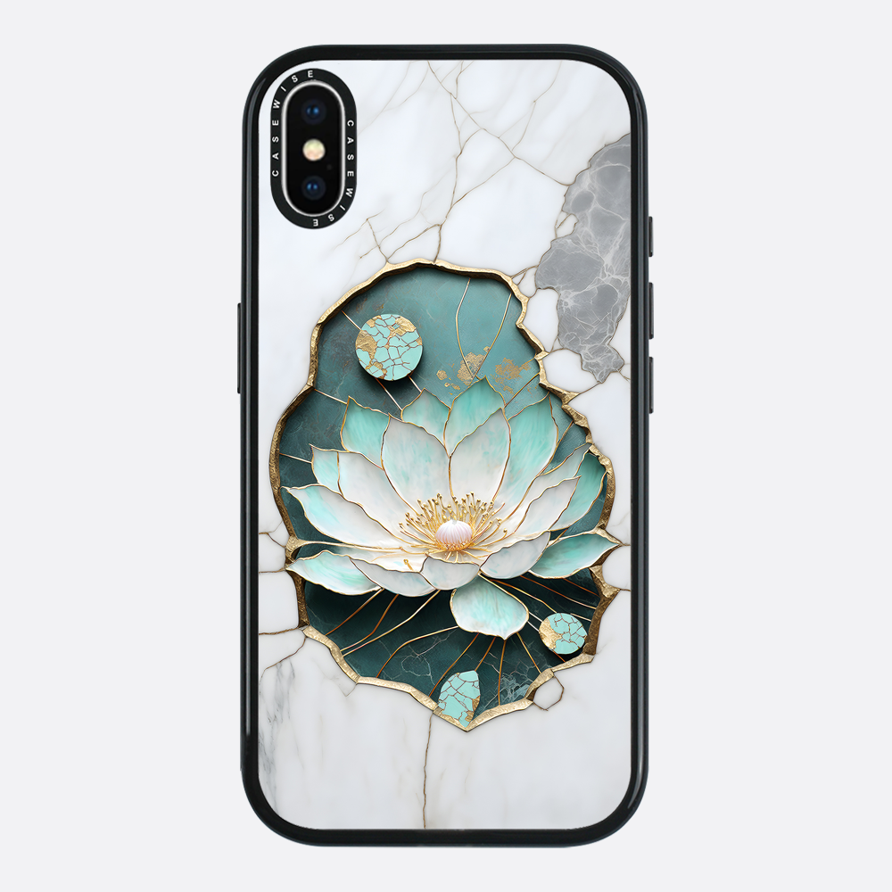 Abstract Lotus Kintsugi - Etui