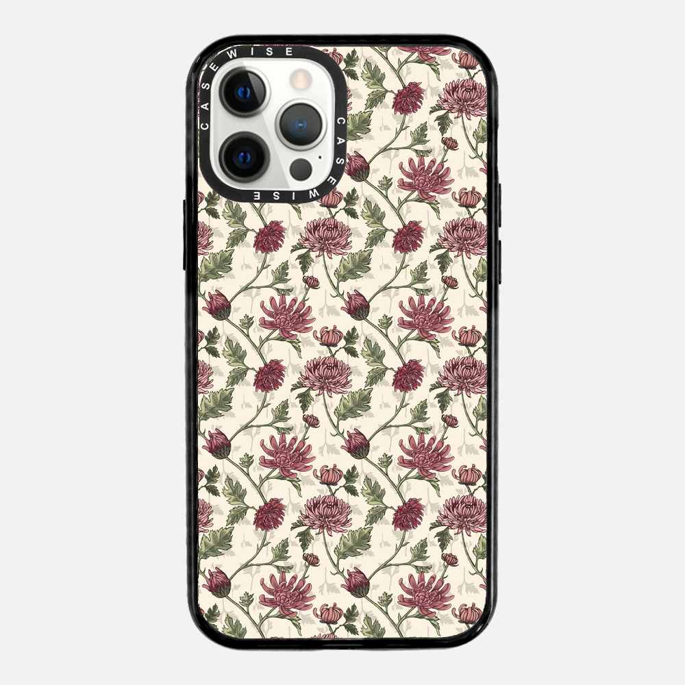 Peonies (kremowy) - Etui