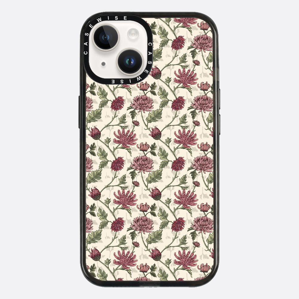 Peonies (kremowy) - Etui