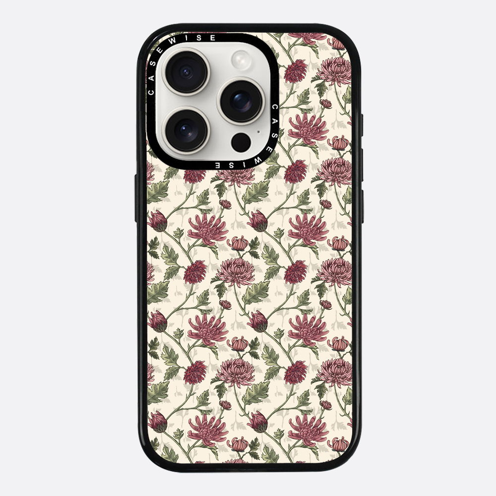 Peonies (kremowy) - Etui