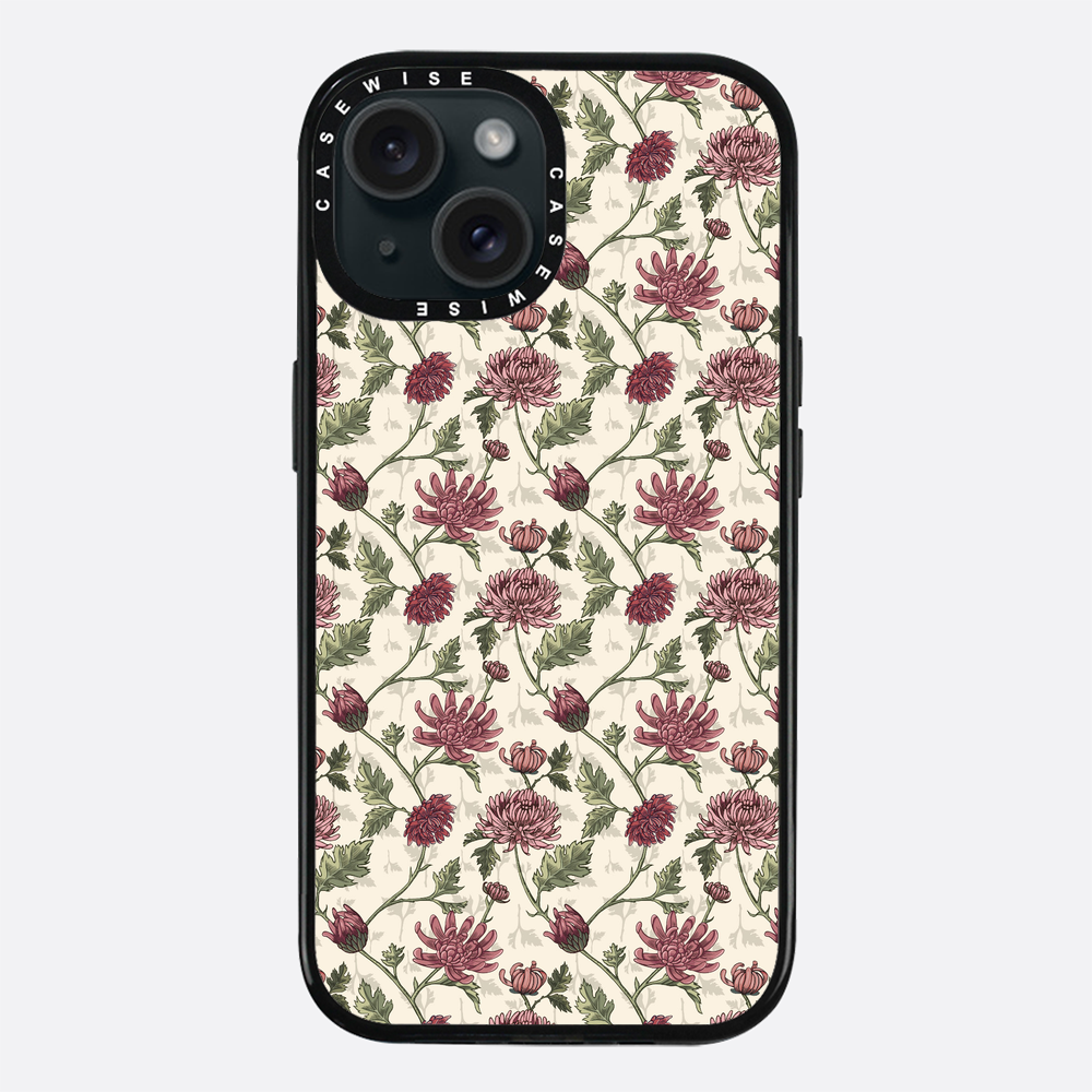 Peonies (kremowy) - Etui