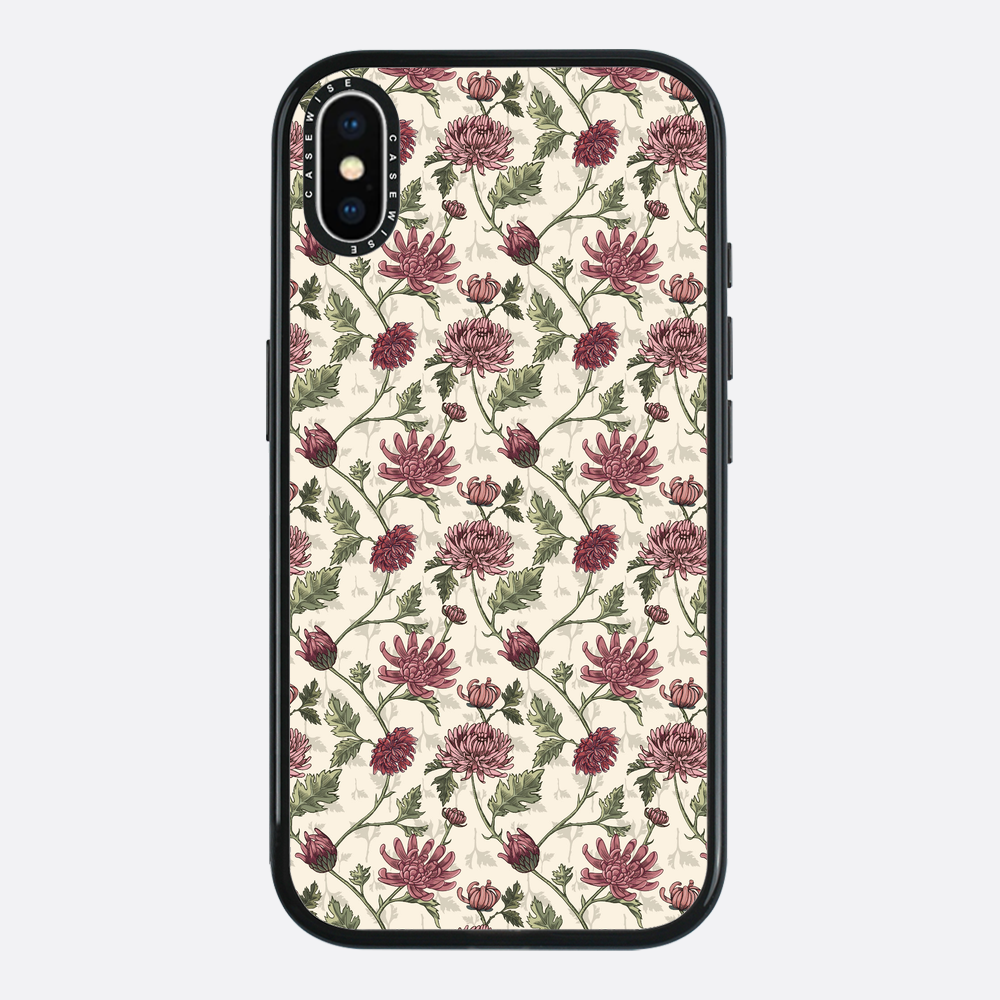 Peonies (kremowy) - Etui