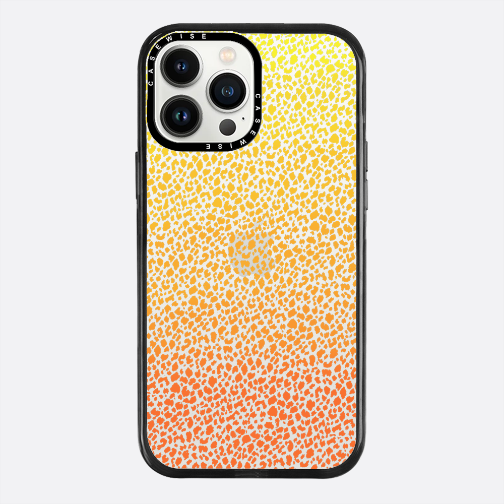 Pomarańczowa Pantera Ombré - Etui