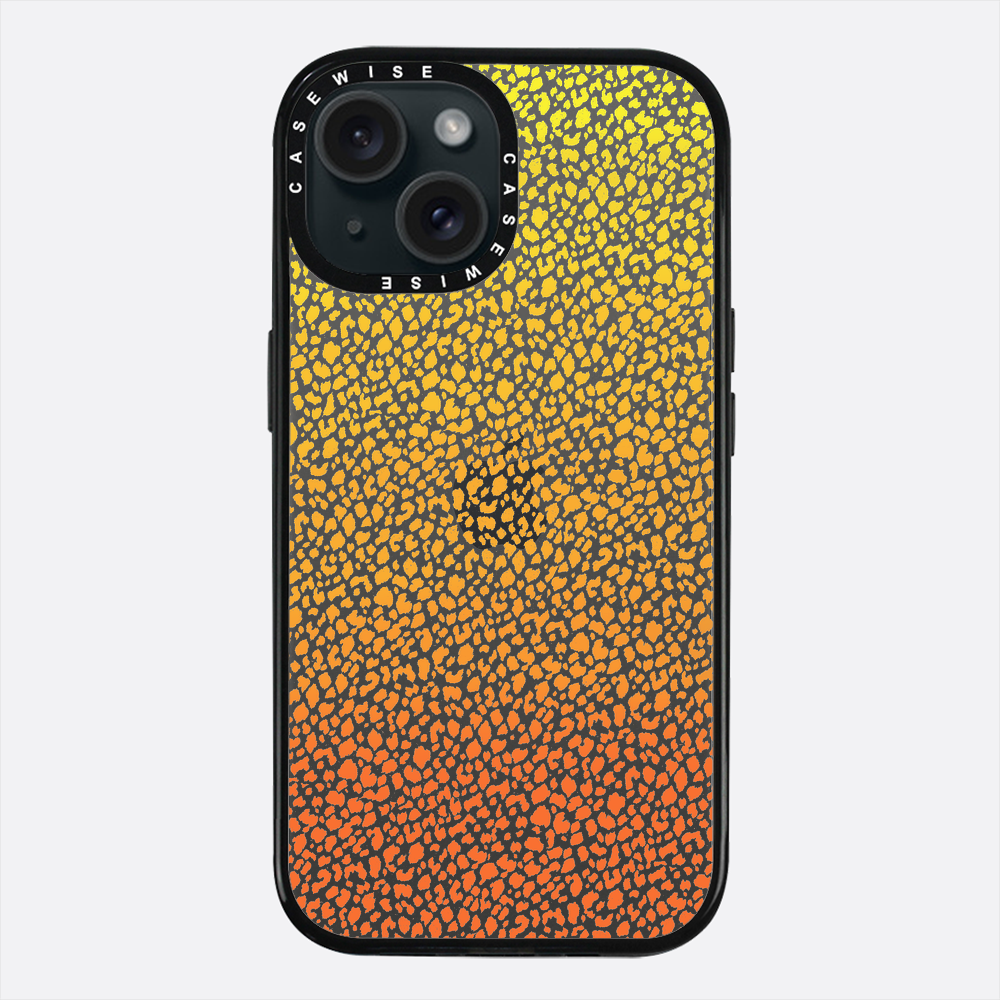 Pomarańczowa Pantera Ombré - Etui