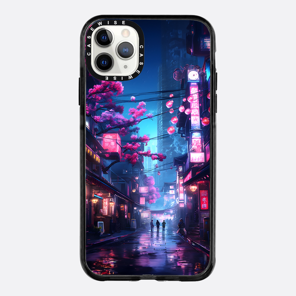 Neon Tokyo Sakura Street - Etui