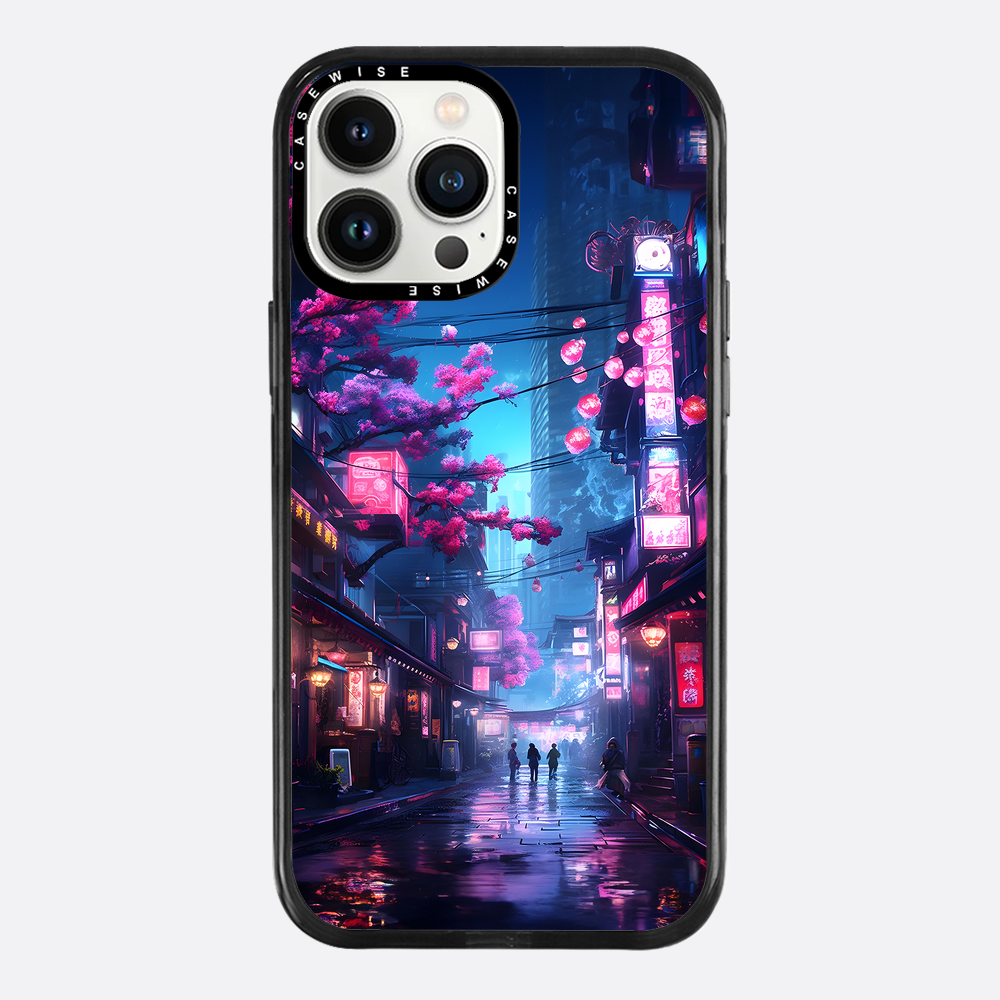 Neon Tokyo Sakura Street - Etui