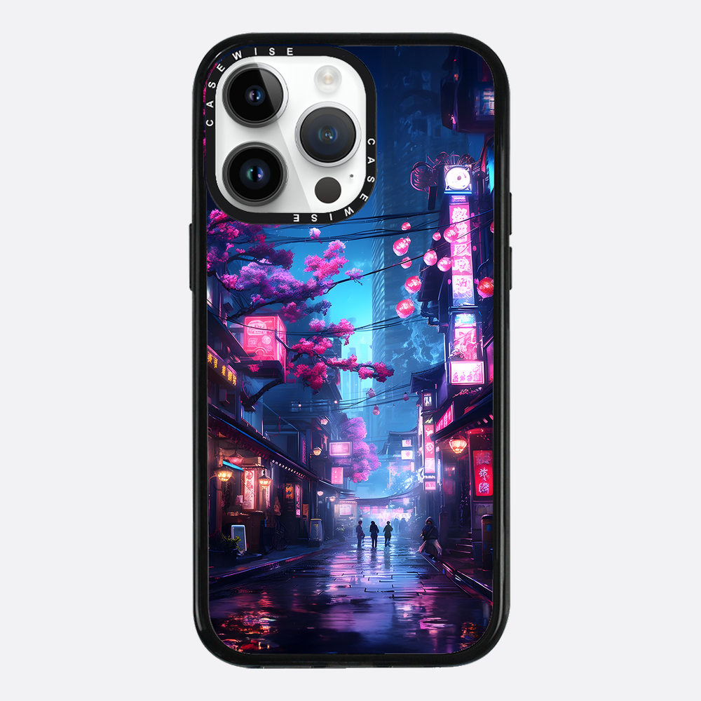 Neon Tokyo Sakura Street - Etui