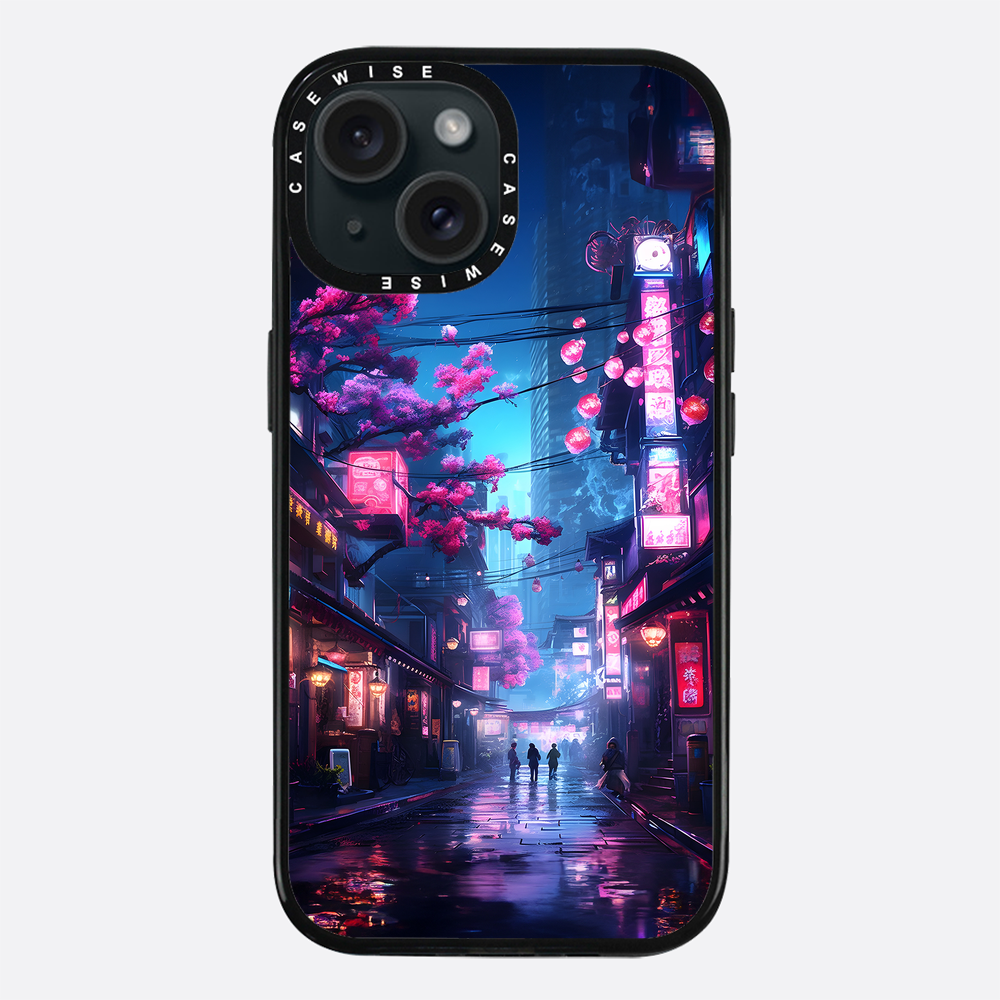 Neon Tokyo Sakura Street - Etui